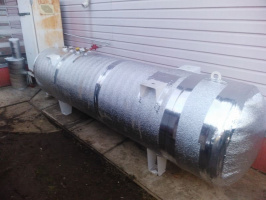 Монтаж газгольдера 2200 л в Калуге для частного дома