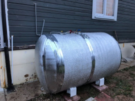 Мобильные газгольдеры для загородного дома Газгольдер под ключ