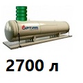 Газгольдер Оптима 2700 л в Калуге под ключ
